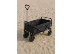 FEDEC opvouwbare bolderkar met pvc wielen - 75 kg