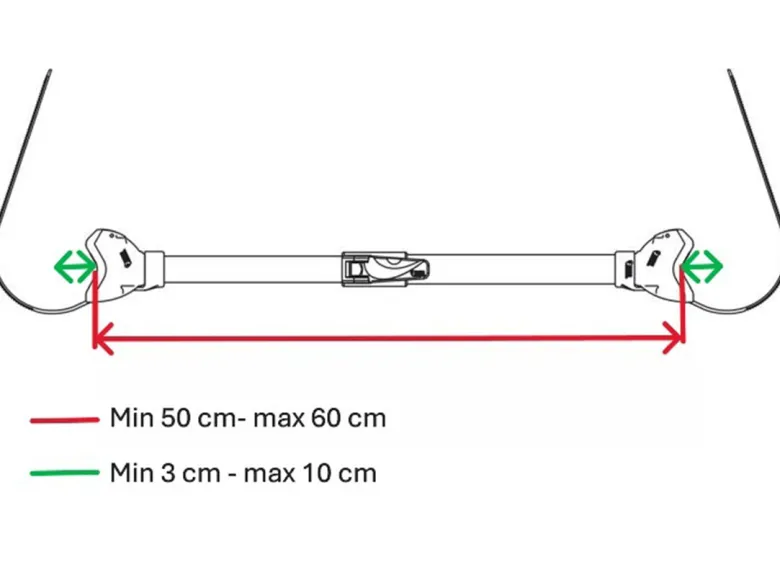 Fiamma Bike Frame adapter