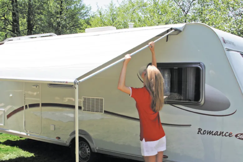 Fiamma Caravanstore XL 500 Royal Grey zakluifel