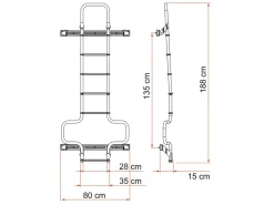 Fiamma Deluxe DJ Ducato ladder