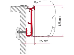 Fiamma F45 adapter Caravan