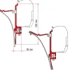Fiamma F45 adapter Van