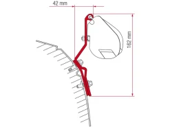 Fiamma F35 adapter VW T4 - VW T4 Lift Roof