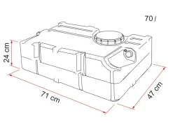 Fiamma friswatertank