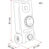 Fiamma 40F Roll-Tank schoonwatertank