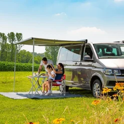 Fiamma F45s Deep Black 230 Royal Grey cassetteluifel