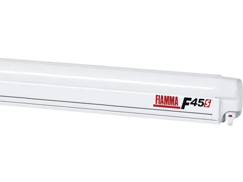 Fiamma F45s Polar White 375 Royal Grey cassetteluifel