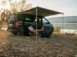 Fiamma F45s T5&T6 Multivan&Transporter Deep Black 260 Royal Grey cassetteluifel