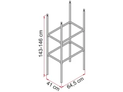 Fiamma Garage System Standard opbergsysteem