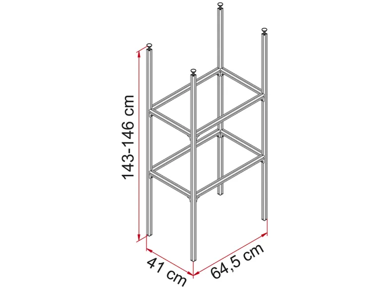 Fiamma Garage System Standard opbergsysteem