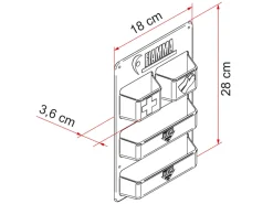 Fiamma Pocket Kasset opberghouder