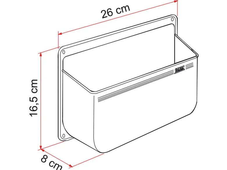 Fiamma Pocket L opbergvak