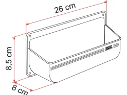 Fiamma Pocket M opbergvak