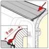 Fiamma Rain Guard L 550 afdichtrubber