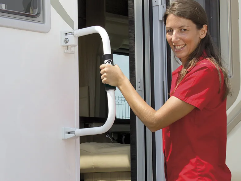 Fiamma Security 31 cm instapgreep - silver