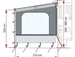 Fiamma Side W zijwand Caravanstore