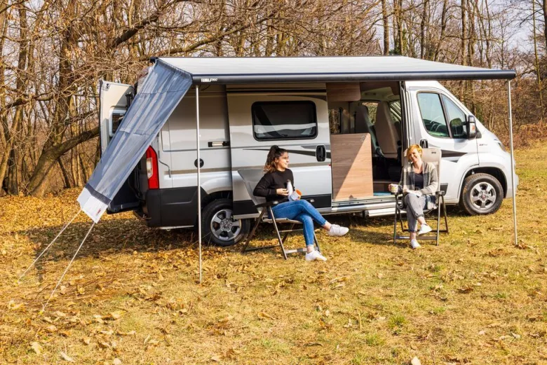 Fiamma Sun View Side Grey zijwand Caravanstore