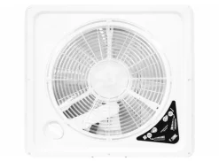 Fiamma Turbo Vent Premium 40 x 40 dakluik met ventilator - white