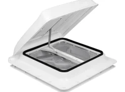 Fiamma Turbo Vent Premium 40 x 40 dakluik met ventilator - white