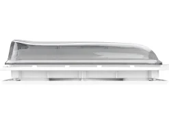 Fiamma Turbo Vent Premium 40 x 40 dakluik met ventilator - transparent