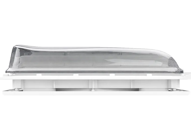 Fiamma Turbo Vent Premium 40 x 40 dakluik met ventilator - transparent