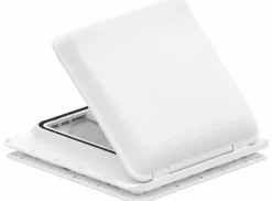 Fiamma Turbo Vent 40 x 40 dakluik met ventilator - white