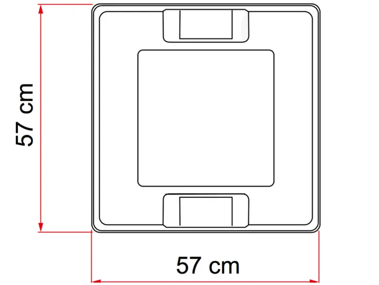 Fiamma Vent 50 dakluik - white