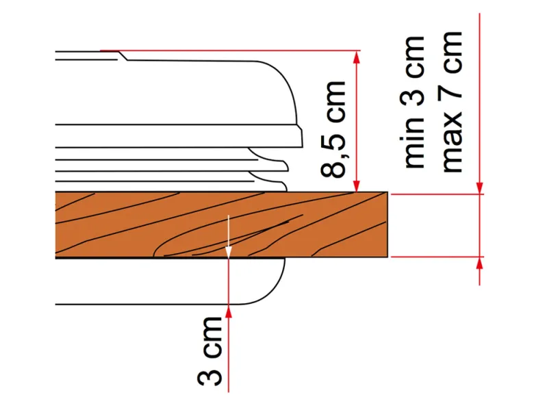 Fiamma Vent 50 dakluik - white