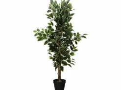Ficus in pot 115 cm kunstplant - 2 kleuren