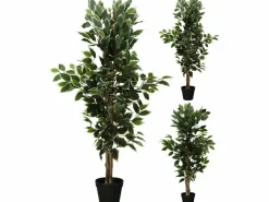 Ficus in pot 115 cm kunstplant - 2 kleuren