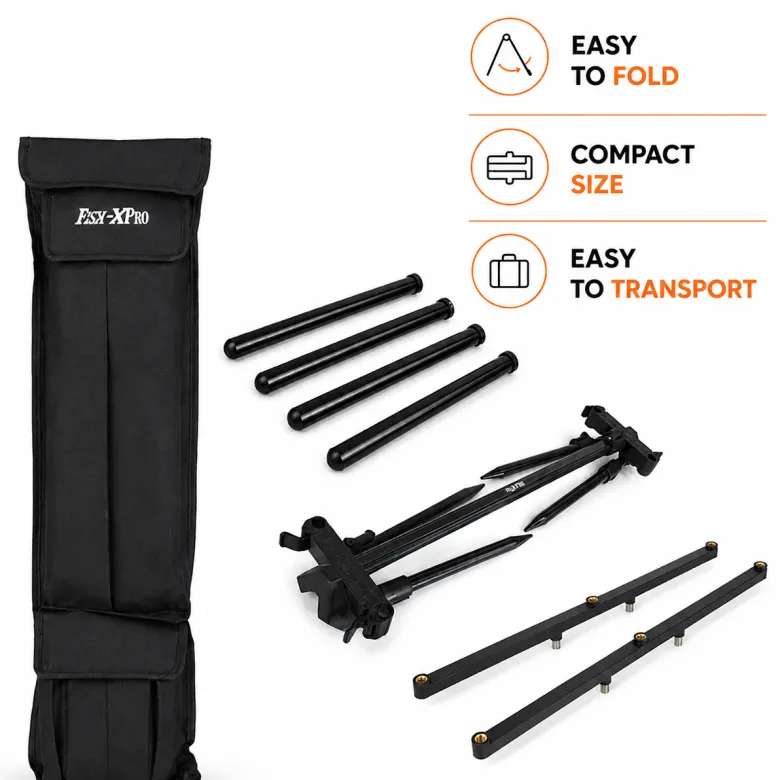 Fish-Xpro Deluxe Rodpod Set - 2 Hengels