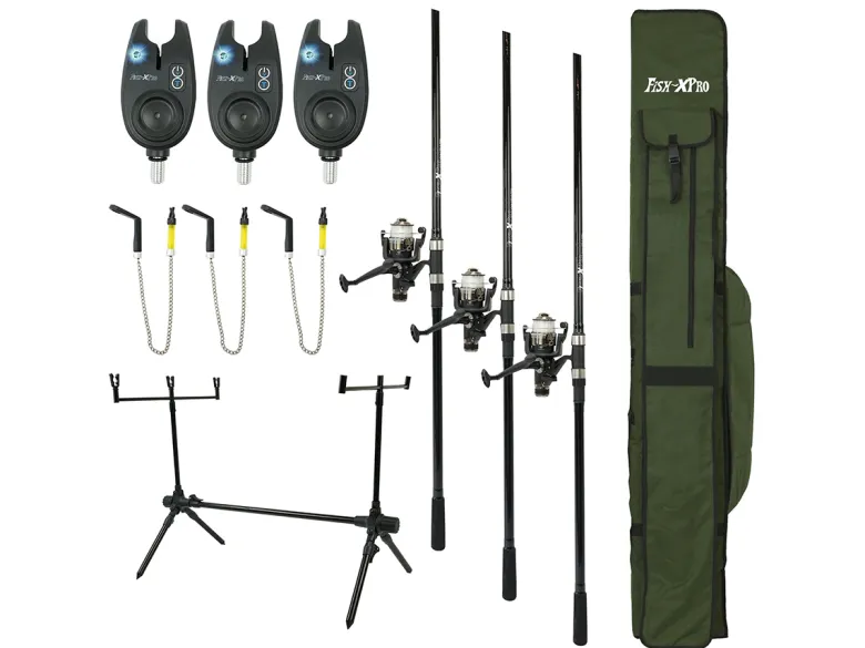 Fish-Xpro Pro Improve 3-rods karperset