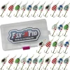 Fish-Xpro spinner set - 31 delig