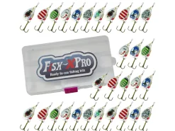 Fish-Xpro spinner set - 31 delig