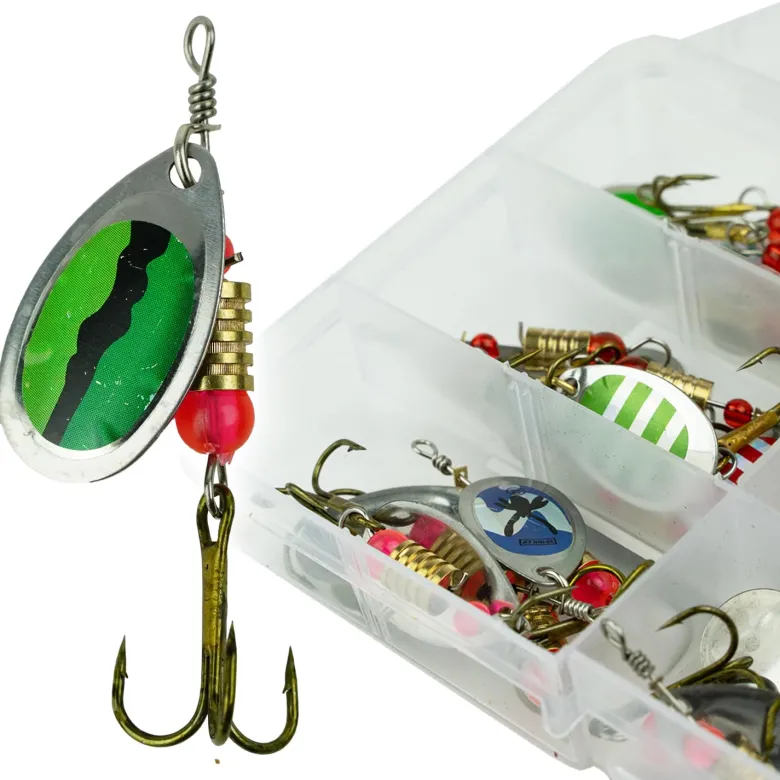Fish-Xpro spinner set - 31 delig