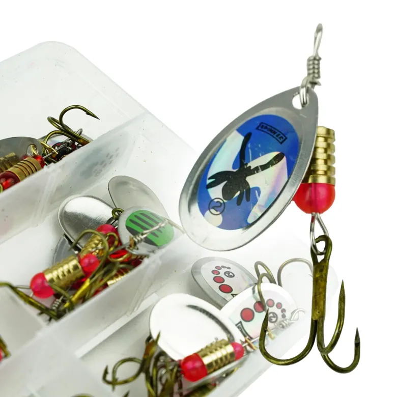 Fish-Xpro spinner set - 31 delig