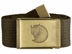 Fjällräven Canvas Brass riem - Dark Olive