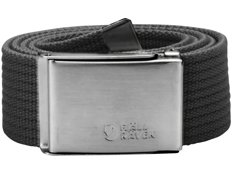 Fjällräven Canvas riem - Anthracite