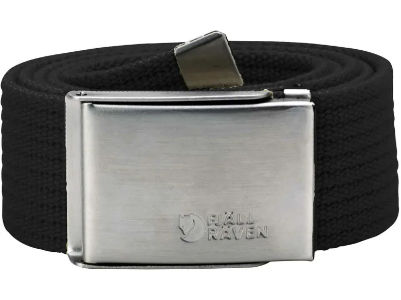 Fjällräven Canvas riem - Black