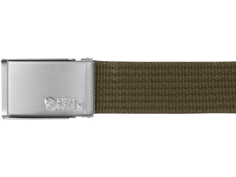 Fjällräven Canvas riem - Dark Olive