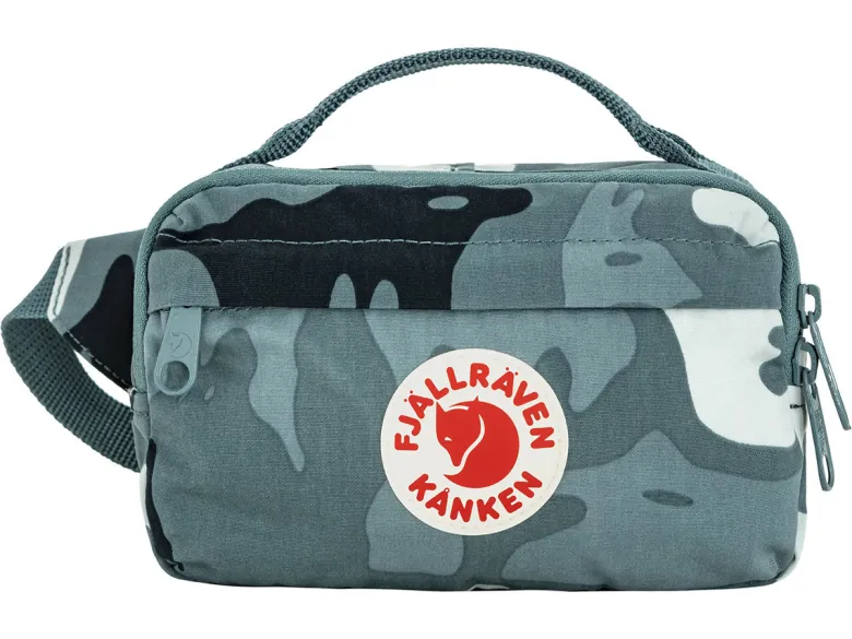 Fjällräven Kanken Graphics heuptas - Nimbus Blue/Hidden Animals