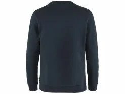 Fjällräven Logo heren sweater - Dark Navy