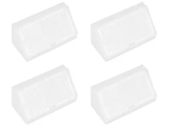 Fjord hoekverbinders met afdekkap - white
