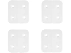 Fjord kunststoffen scharnieren (4x stuks) - white
