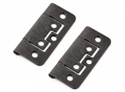 Fjord metalen vlakke scharnieren (2x stuks) - bronze