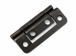 Fjord stalen dubbel geknikte scharnieren (2x stuks) - bronze
