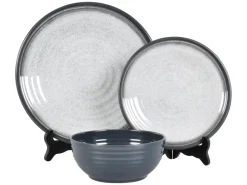 Flamefield Granite Grey serviesset - 12-delig