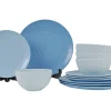 Flamefield Shades of Blue 12-delig serviesset