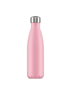 Flaske 500 ml rvs drinkfles - flower
