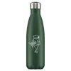 FLASKE 500 ml RVS drinkfles - Flower Frog